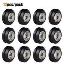 3d프린터부품 소모품 SIMAX3D CNC POM 풀리 휠 3d 프린터 부품 1224 pcs 플라스틱 베어링 들러 단 펄린 엔더 3 키트, [03] V-Slot-12pcs