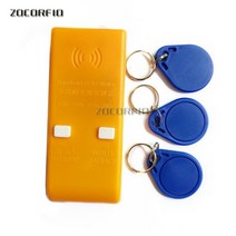 전자키 복사 RFID 휴대용 카드복사기 집 호텔 캐비닛 현관 카드 핸드 헬드 최신 기, 복사기 1개와 키 10개
