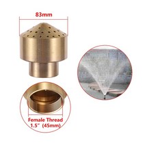 실내분수 분수대 미니 장식품 정원조형물 14123411 52 황동 기둥 다방향 제트 정원 연못 분수 워터 제트 풍경 노즐 분수, 0613