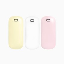 엑토 휴대용 충전식 전기 웜 손난로 보조배터리, SLH-29화이트