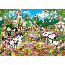 EPOCH 에포크 21 - 108 PEANUTS 피넛츠 스누피 우드스톡 웨딩 [직소퍼즐 궁극퍼즐의 달인 스몰 3000피스 (크기 : 73×102cm)], 단일