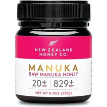 New Zeal및 Honey Co 생 마누카 꿀 UMF 20+ MGO 829+ 88온스, Manuka UMF 24+, 8.8 Ounce (Pack of 1)