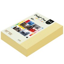 종이문화 프린트프로 칼라복사지 A4 80g No.05 옐로우 500매