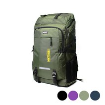 주말여행 가족여행 대용량 55L 캠핑백팩 백패킹배낭 남자등산가방 차박 편한 장박 비박