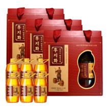 칭다오 프리미엄 땅콩기름 후지화 선물세트 900ml * 6병