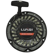 잔디깍는기계 소형 관리기 제초기 LUSQI 풀 스타터 어셈블리 반동 시작 교체 혼다 196cc 212cc 6.5HP 7HP OHV 발전기 엔진 잔디 깎는 기계 수리 부품, [02] Black, 02 Black