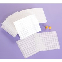 키득키득 원형모양 일반 양면테이프 10mm 10장*1봉