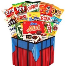 배그 간식박스 프리미엄 과자세트 18p, 18종, 1세트
