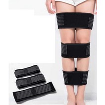 오다리교정기 휜다리 무릎 팔자걸음 교정 밴드 벨트, 하나의 크기는 모두 맞는블랙