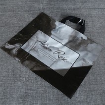 의류매장 비닐가방 고급 비닐쇼핑백 마블 중형 50매 옷가게