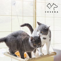 COSENA 고양이 전용 창문해먹 윈도우해먹 창틀해먹 HCU001, 단품