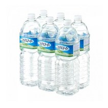 화산암류가 빚어낸 건강한물 천연 지하 화산암반수 제주 삼다수 2L X 6PET