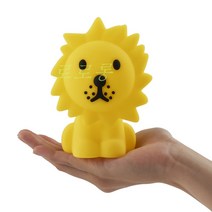 인테리어무드등 토끼 취침등 네덜란드 Mr Maria 미피토끼사자곰실리콘 미니 야광 Wstug 증정, 03 사자