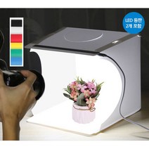LED 포토박스 미니스튜디오 제품 셀프 사진촬영 포토부스 촬영박스 촬영조명(20cm 30cm 40cm), 포토박스 30cm, 1개