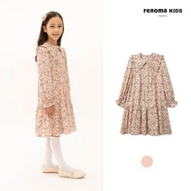 레노마키즈 레노마키즈 여아 카라 꽃프린트원피스 R2231O602