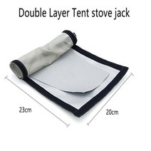휴대용 캠핑 텐트 초경량 화목 스토브 굴뚝 파이프 포함 다기능 하이킹 요리 장작 스토브122618, Z tent stove jack