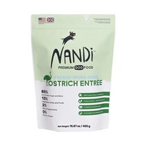 난디 동결건조 사료 타조 450g