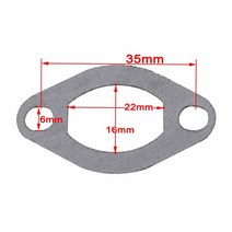 가변배기 자동차 머플러 마후라 매니폴드 48cc 66cc 2 스트로크 미니 포켓 ATV 쿼드 전동 자전거 용 1x 배