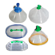 분무기 나팔 제초제 2구 SP 농약 약대 삿갓 타원형, 대형 천나팔