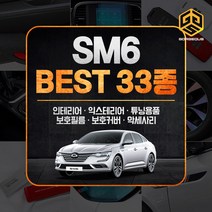 (골져스) 르노 삼성 SM6 튜닝 용품 카본몰딩 스티커 악세사리 모음, 33_마커스랩 소화기 끈거치대레드