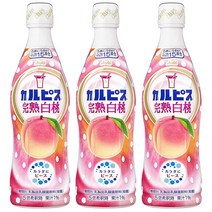 아사히음료 칼피스 완숙백도 470ml_3병 [희석용]