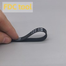 타이밍풀리 2MGT 동기 밍 벨트 피치 길이 140 너비 6mm 고무 폐쇄, 04 7mm_06 2M-142mm_01 1 개
