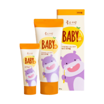 닥터초이스 좋은치약 베이비 영유아 무불소 치약 6-36개월, 5개(60g*5+15g*5)