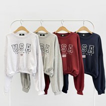 주니어스토리 [USA크롭맨투맨] 주니어의류 10대패션