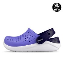 크록스 크록스키즈 라이트라이드 라피스 퍼플 슬리퍼 샌들 205964-4SF