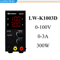 dc파워서플라이 전압 전류 조절가능 longwei lw-k3010d 3led dc 전원 공급 장치 실험실 조정 가능한 30v 10a 전압 전류 레귤레이터 안정기 스위칭 워크, lw-k1003d, 220v