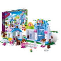 가성비 아이 여아 블록 장난감 펫 하우스(320p) 남아 어린이 놀이