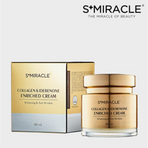 에스미라클 콜라겐 앤 이데베논 인리치드 크림, 80ml, 1개