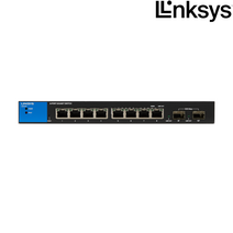 링크시스 LINKSYS LGS310C 8포트 스위치허브 1000Mbps+2SFP