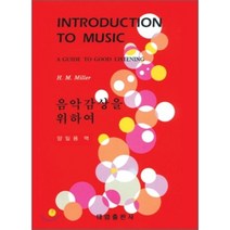 음악감상을 위하여, 태림출판사, H.M.Miller
