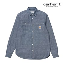 칼하트 WIP 클링크 셔츠 블루린스 Carhartt Clink Shirt Blue Rins