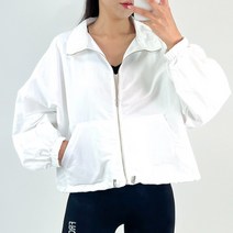 프롬라벨 경량 아노락 바람막이 후드 카라 얇은 여성 간절기 봄 여름 가을 자켓 윈드브레이커 점퍼 windbreaker