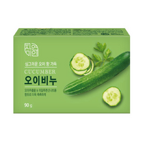 자연미인 오이비누 오이향, 90g, 9개