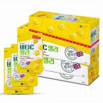 종근당 비타C 꾸미 키즈 영국산 씹어먹는 맛있는 어린이 비타민C 1000mg 젤리 42g 8개입3통