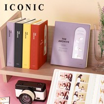 아이코닉 아카이브 네컷앨범 인생 포켓 사진첩 무료각인, 각인O, 02 커스터드 옐로우
