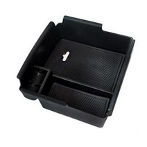 카템 콘솔트레이 콘솔박스 수납정리함, 무광 블랙, 렉스턴스포츠, 쌍용