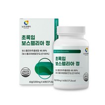 뉴트로웨이 초록입 보스웰리아 60정 상어연골 해조칼슘 우유칼슘 초록입홍합분말