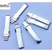 차키 복사 벤츠 차키복사 미가공열쇠 barkivon 89 교체 플립 audi a6 자동 키 블랭크용 새 황동 포경 자동차 키 블레이드, 없음