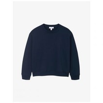 더화이트컴퍼니 라운드넥 긴소매 오가닉 면 코튼 맨투맨