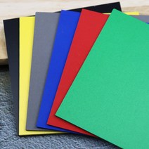 포맥스판 재단 3T 컬러 청색 주문 제작 가공 3mm, 3T 청색 60 x 70cm