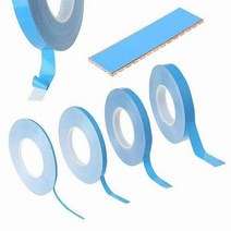 51025M Roll Length 8/10/12/20mm Width Thermal Conductive Tape Double Side Insulation Adhesive For Ch, 01 Blue_03 25m x 8mm_01 0.2mm