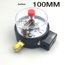아날로그 차압계 Manometro YXC-100 전자기 보조 축 방향 접촉 압력계 제어 진공 테이블 0-1mpa 기압계, 05 0-0.6mpa