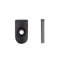 전동킥보드부품 전동킥보드배터리 Xiaomi M365 Pro 강화 알루미늄 교체 잠금 경첩 수리 스쿠터 접이식 후크 플러스 사이클링 부품, 03 Black Folding Hook, 03 Black Folding Hook