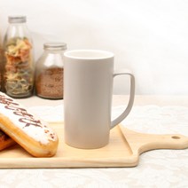 [예가] 일자롱머그컵(520ml), 1개, 그레이