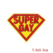 패치 만화 레인보우 글자 자수 의류용 언 DIY 글씨꽃 배지 스티커 옷에붙이는스티커 와펜, 21 PE6450CT