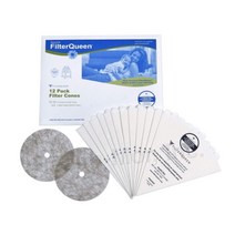 필터퀸 마제스틱 청소기 프리필터 콘 필터 12팩 / Filter Queen 12 Pack Pre-Filter Cone Genuine